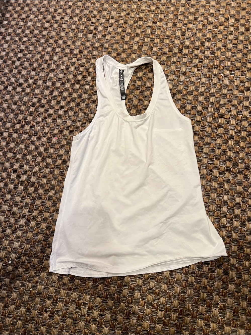 White Racerback Tank Top - Women Vuori